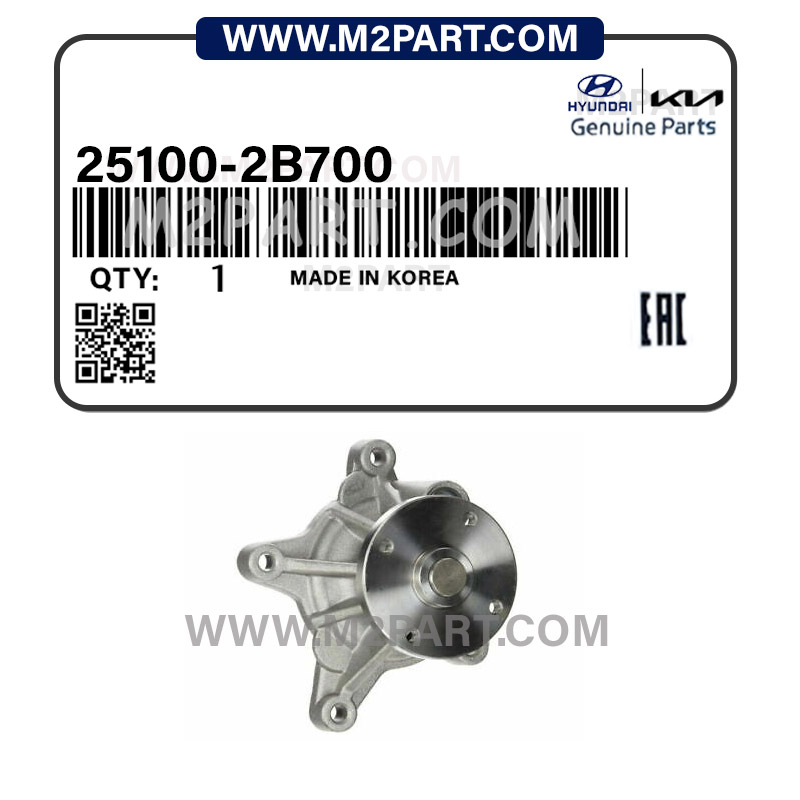 25100-2B700 واتر پمپ سراتو1600CC - تصویر 1