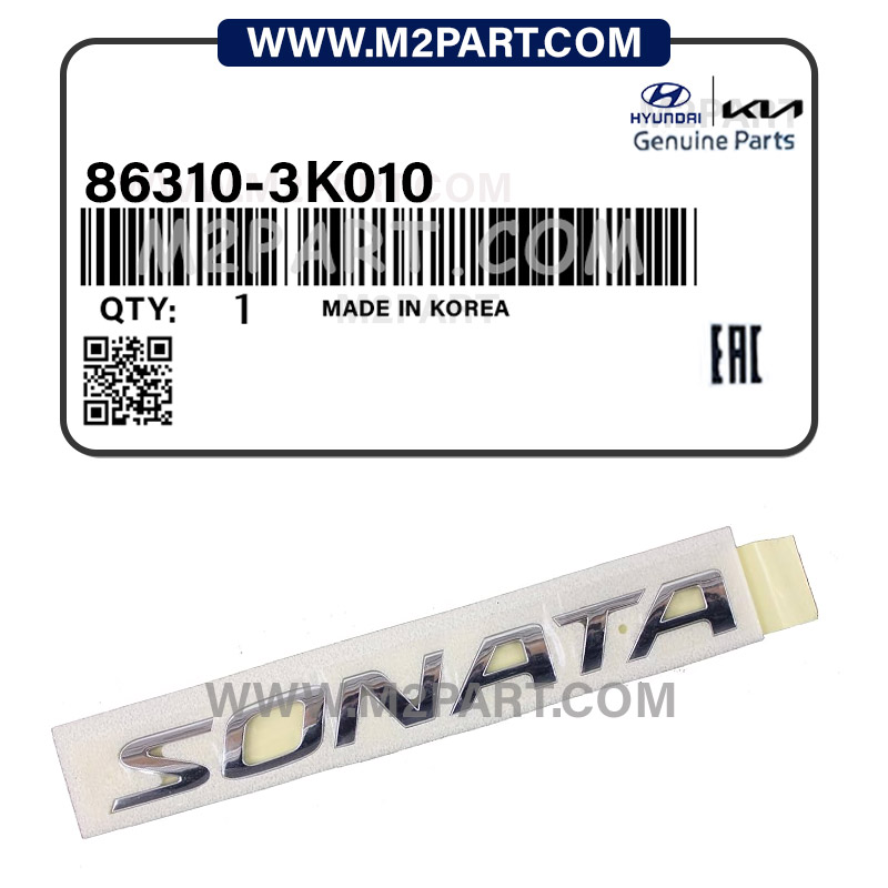 86310-3K01. آرم نوشته سوناتا - تصویر 1