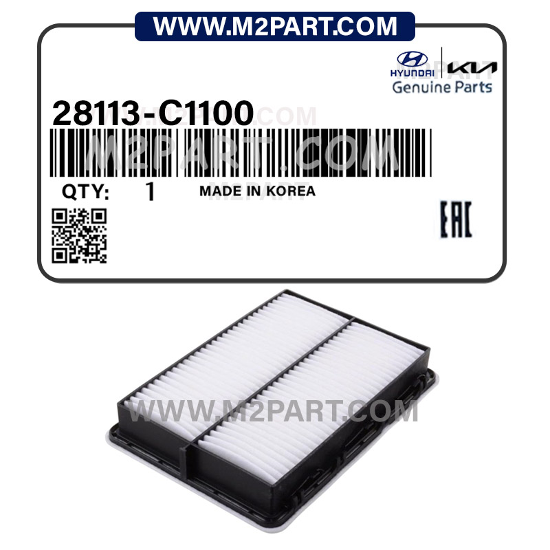 28113-C1100 فیلتر هوا سوناتا 2015 - تصویر 1