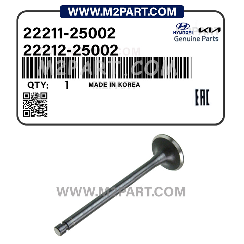 22211-25002.2 سوپاپ دود و هوا سوناتا 2008 - تصویر 1