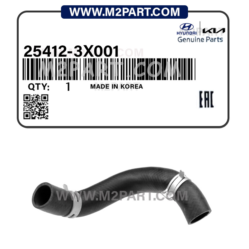 25412-3X001 شلنگ پایین رادیاتور سراتو 2015 - تصویر 1