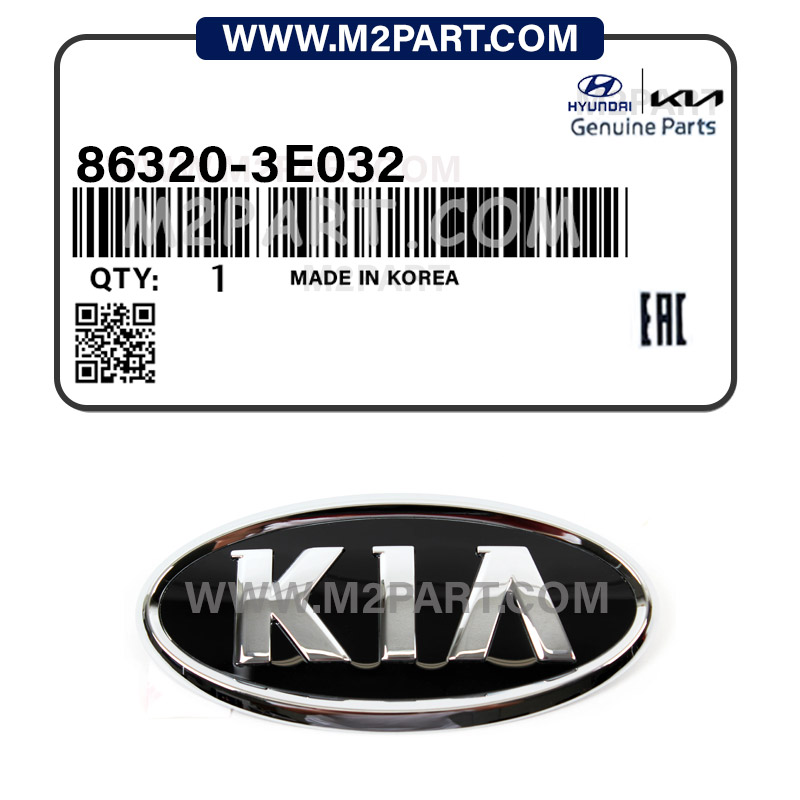 86320-3E032 لوگوی کیا صندوق عقب سورنتو 2008 - تصویر 1