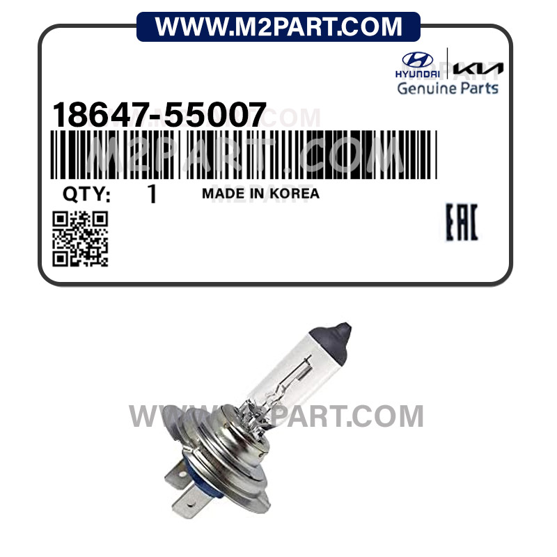 18647-55007 لامپ چراغ جلو اپتیما و اسپرتیج 2014 (نورپایین) - تصویر 1