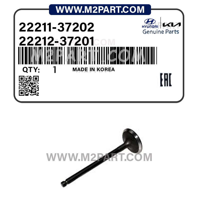 22211-37201 سوپاپ دود و هوا اسپورتیج و توسان2008 - تصویر 1