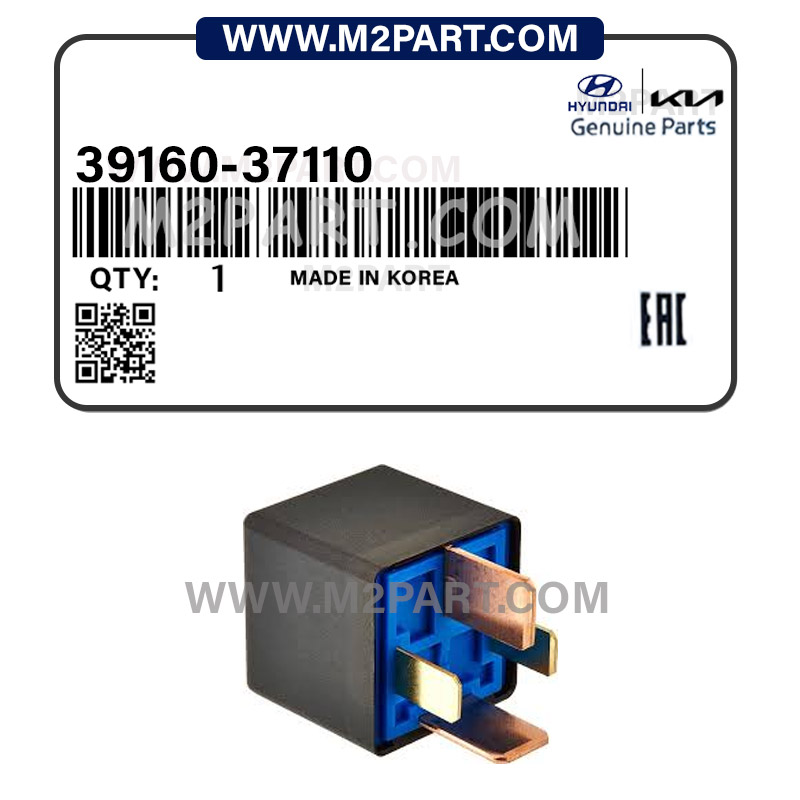 39160-37110 رله چراغ جلو هیوندا - تصویر 1