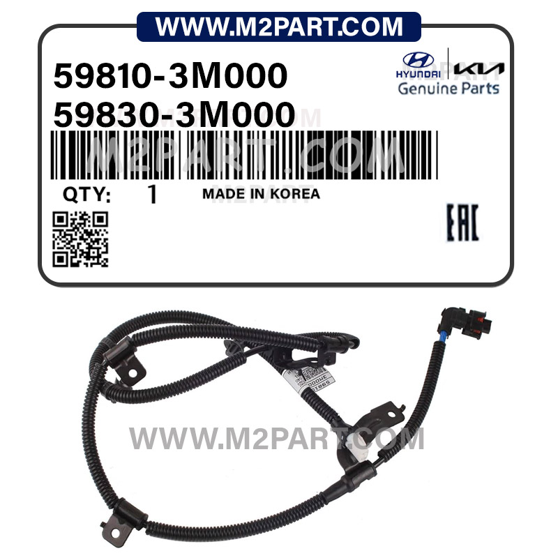 59810-3M000 سنسور ABS چرخ جلو جنسیس سدان