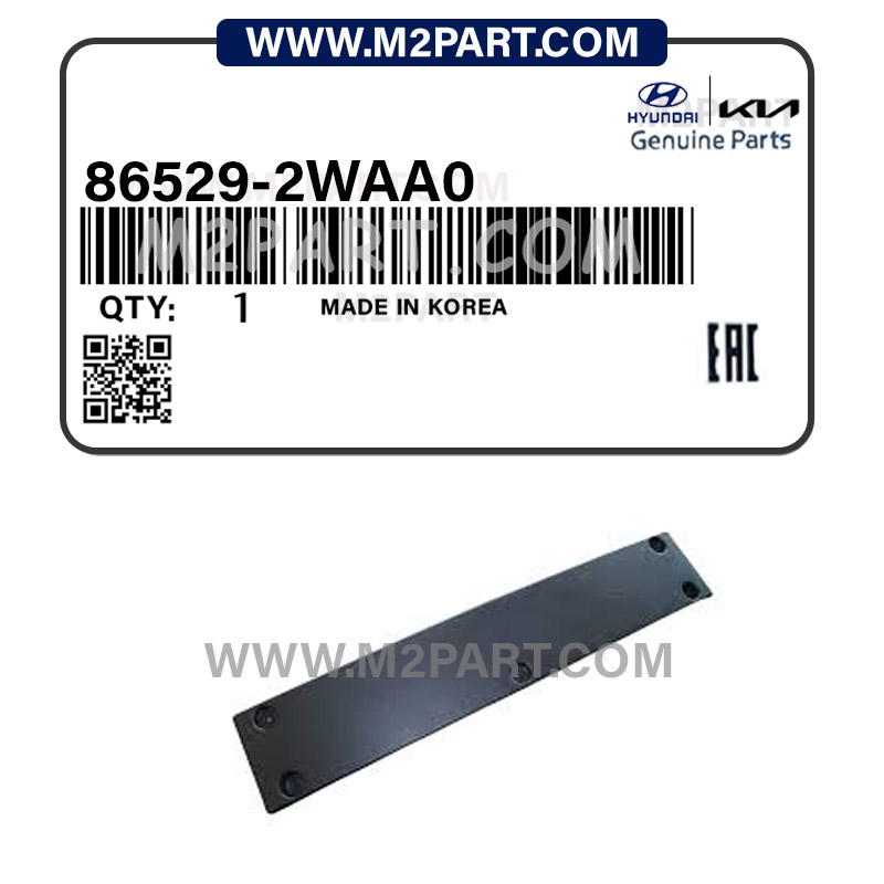 86529-2WAA0 قاب پلاک جلو IX45 مدل 2017 - تصویر 1