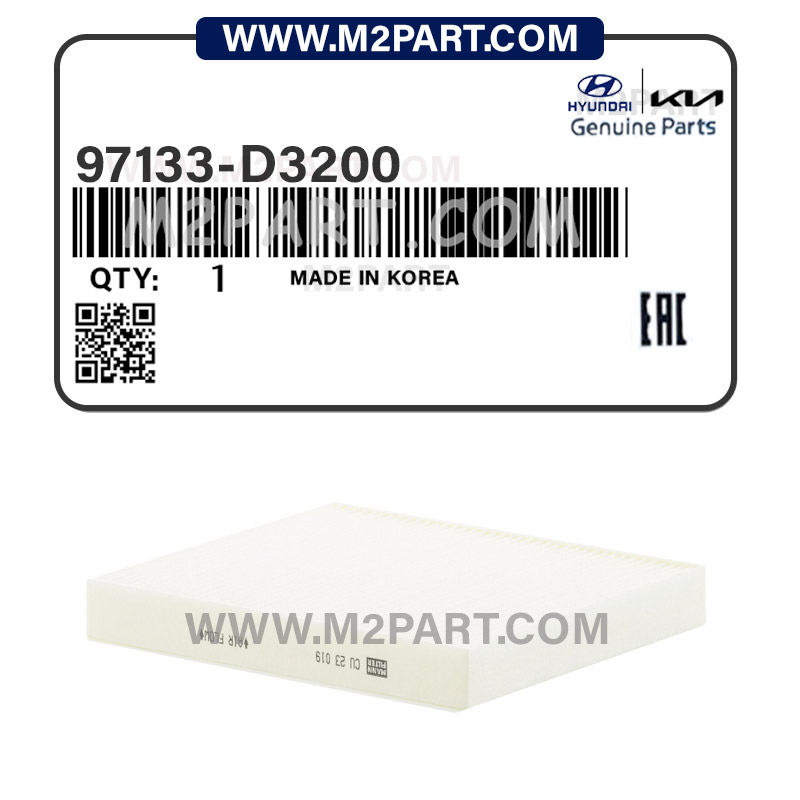 97133-D3200 فیلتر کابین توسان 2015 - تصویر 1